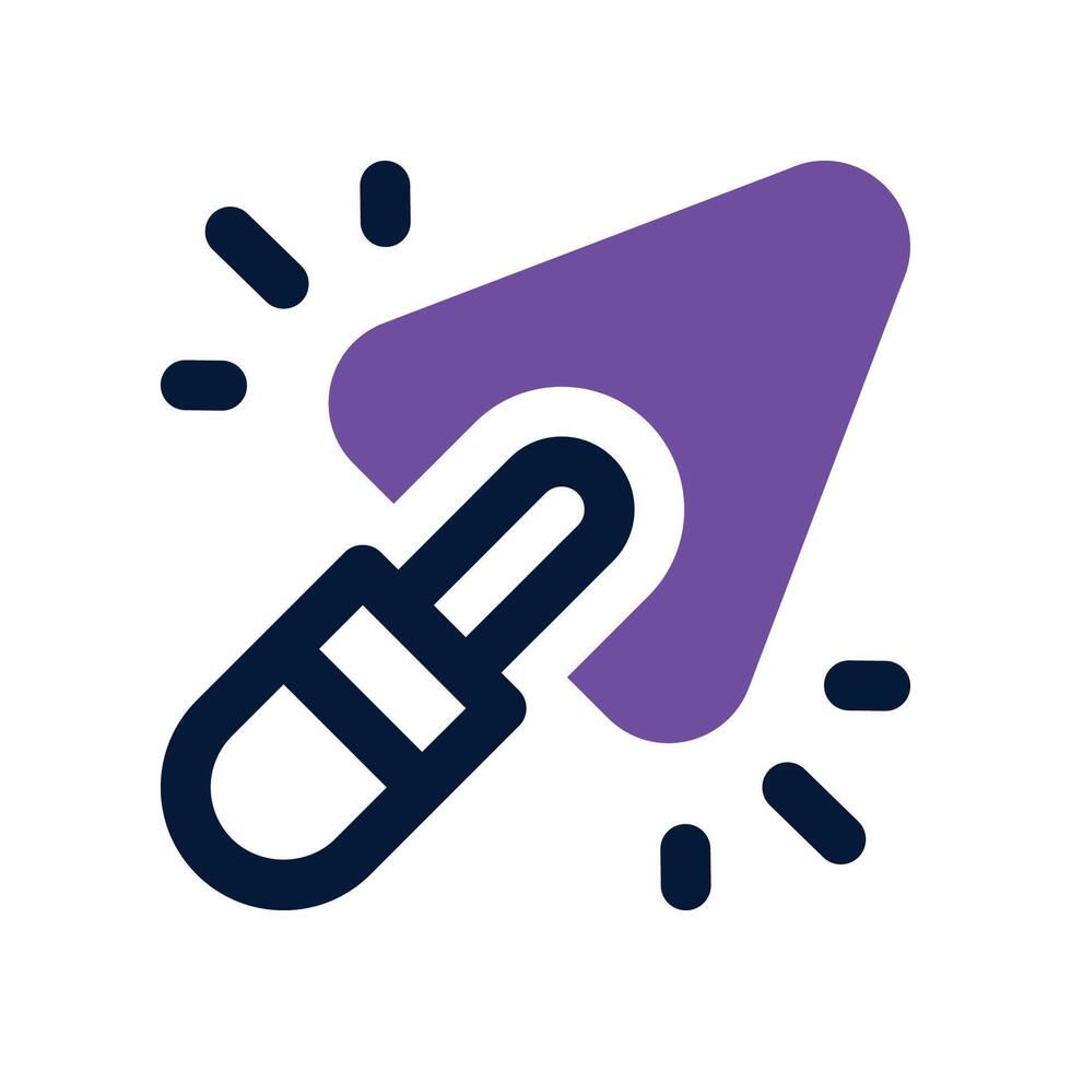 trowel icon. dual tone icon for your website, mobile, presentation, and logo design. vector