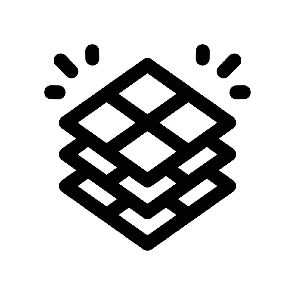 tiles icon. line icon for your website, mobile, presentation, and logo design. vector