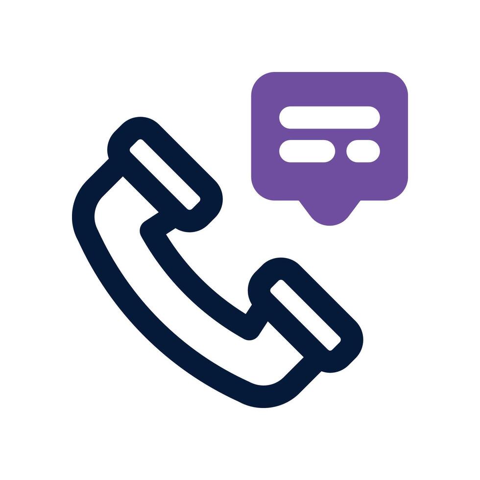 contact us icon. dual tone icon for your website, mobile, presentation, and logo design. vector