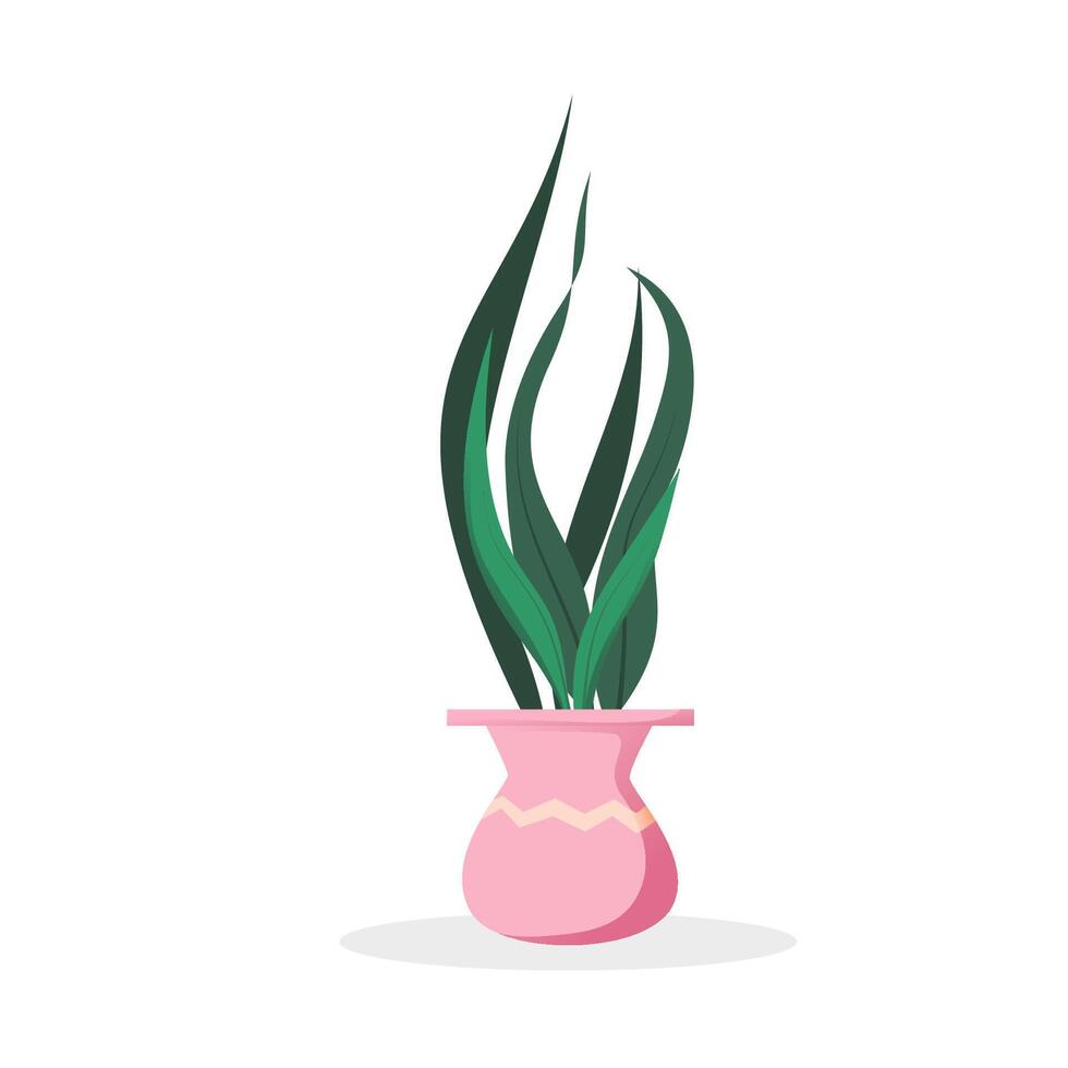 House plant or green flower vector
