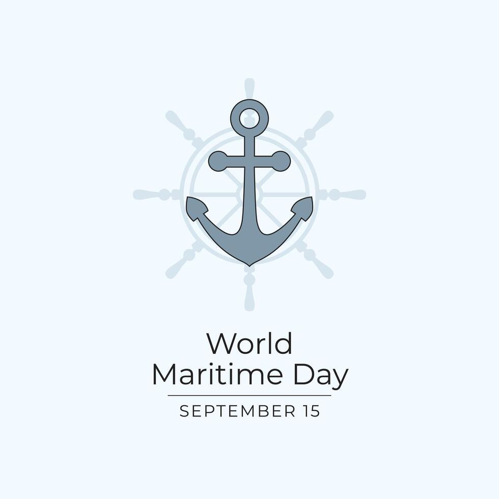 World Maritime Day design template good for usage. World Maritime Day design. Continuous line drawing. eps 10. vector
