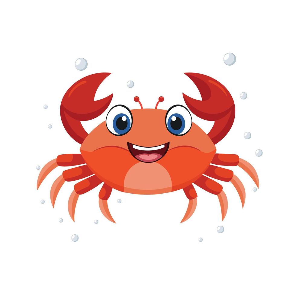 Crabs Fascinating Crustaceans with Hard Shells and Pincers vector