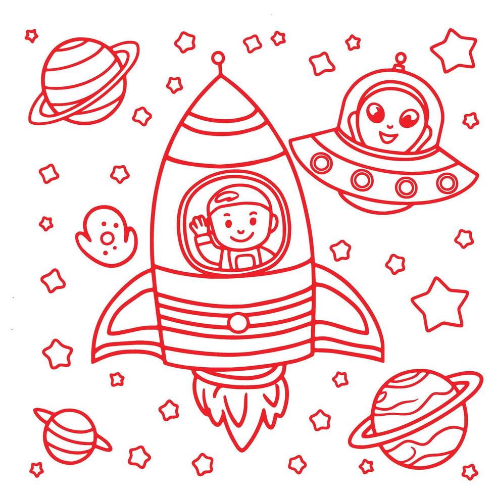 coloring books. Coloring book for children. vector