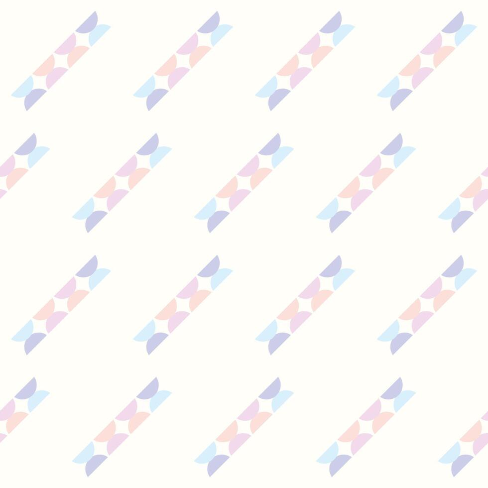 Minimalist Graphic Seamless Pattern Background. Pastel Swatch Textile Fabric Pattern vector