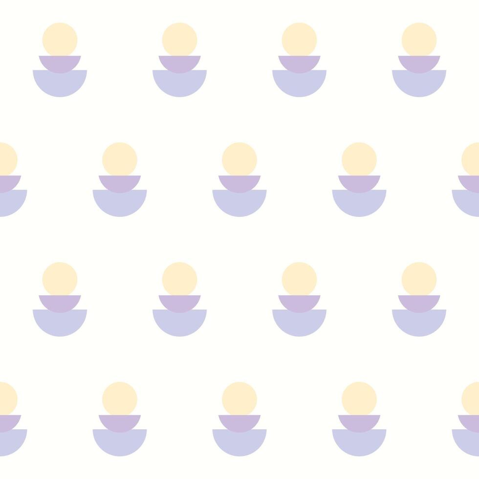 Minimalist Graphic Seamless Pattern Background. Pastel Swatch Textile Fabric Pattern vector