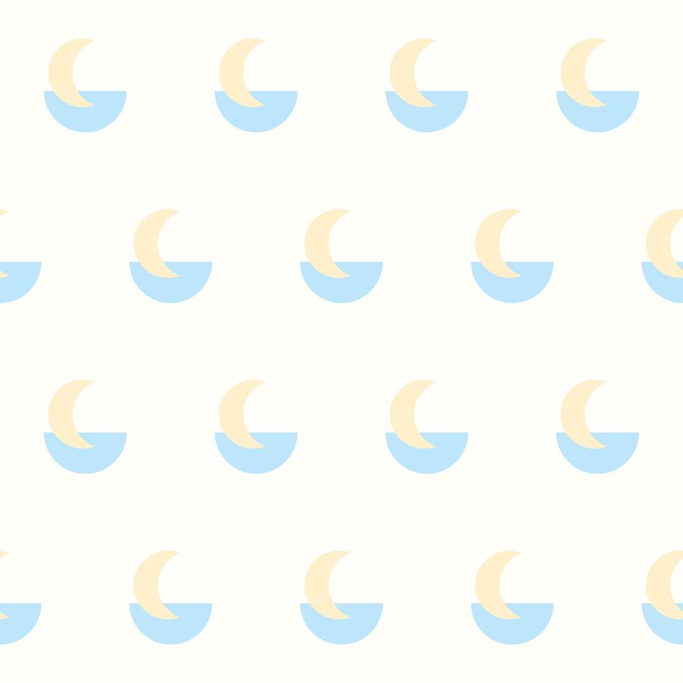 Minimalist Graphic Seamless Pattern Background. Pastel Swatch Textile Fabric Pattern vector