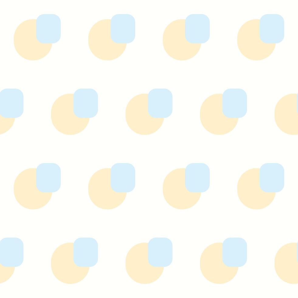 Minimalist Graphic Seamless Pattern Background. Pastel Swatch Textile Fabric Pattern vector