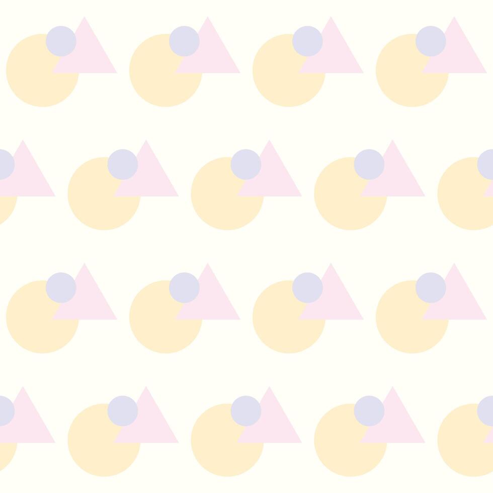 Minimalist Graphic Seamless Pattern Background. Pastel Swatch Textile Fabric Pattern vector