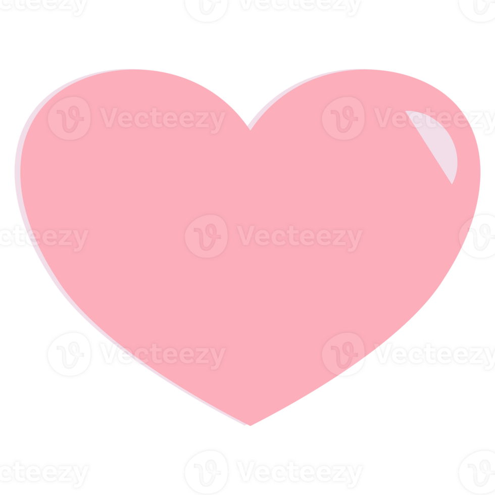 pink heart icon png