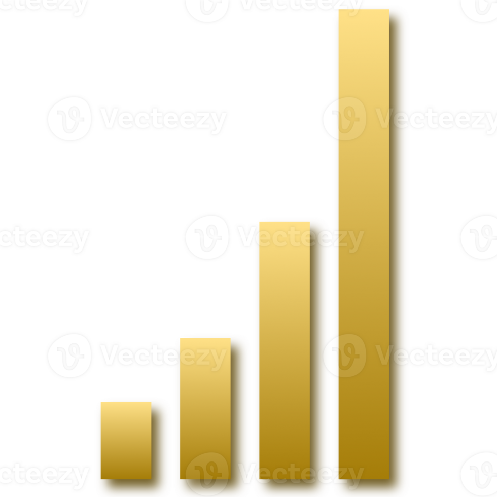 gold chart icon png