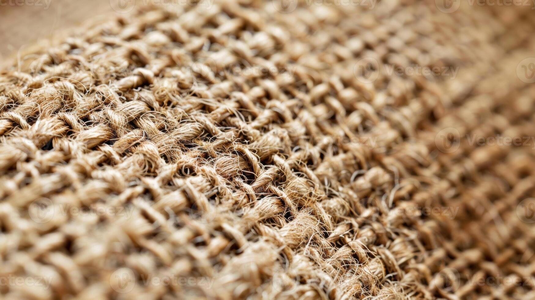 The natural variations in the color of jute fibers add depth and interest to this tightly woven durable textile photo