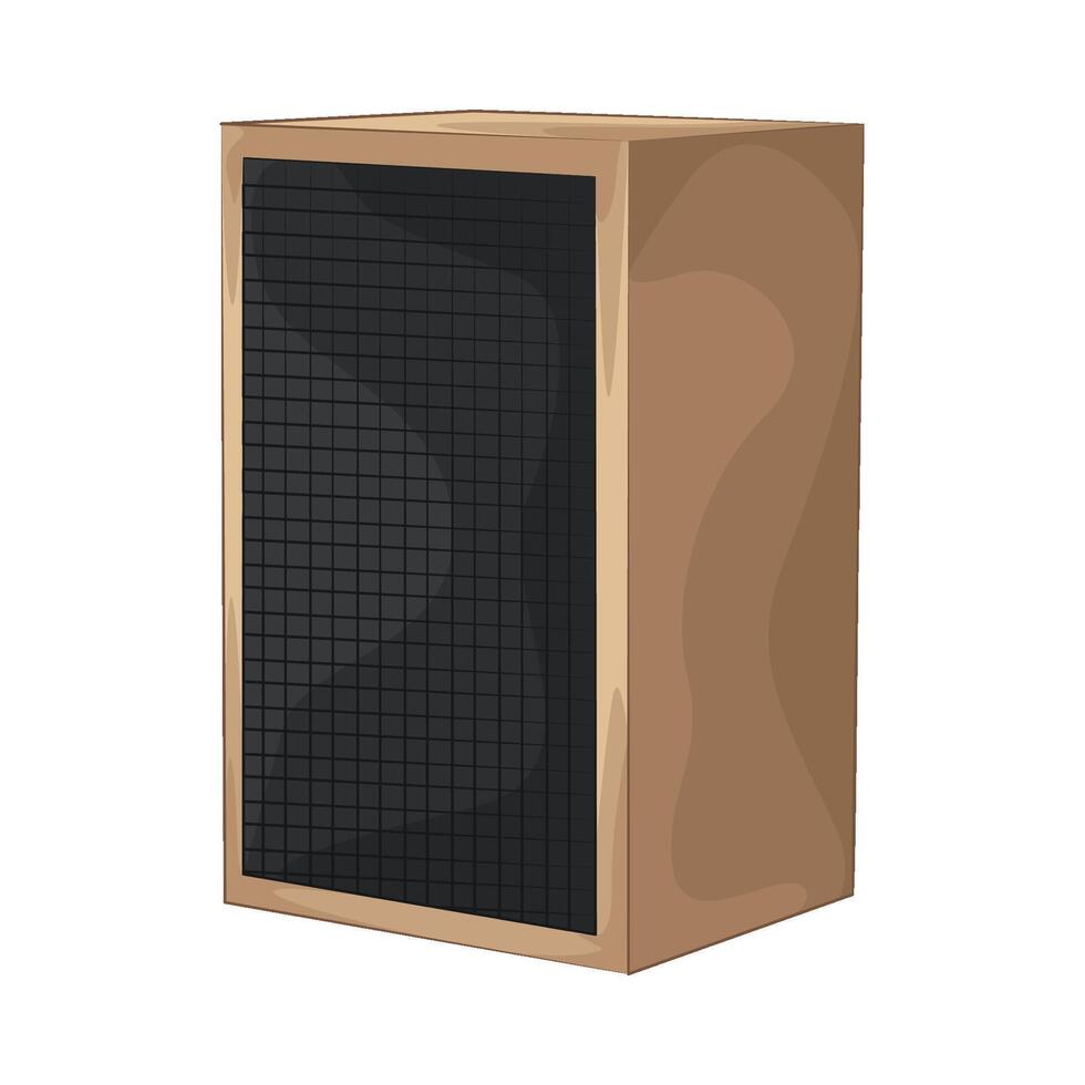Illustration of audio speaker vector