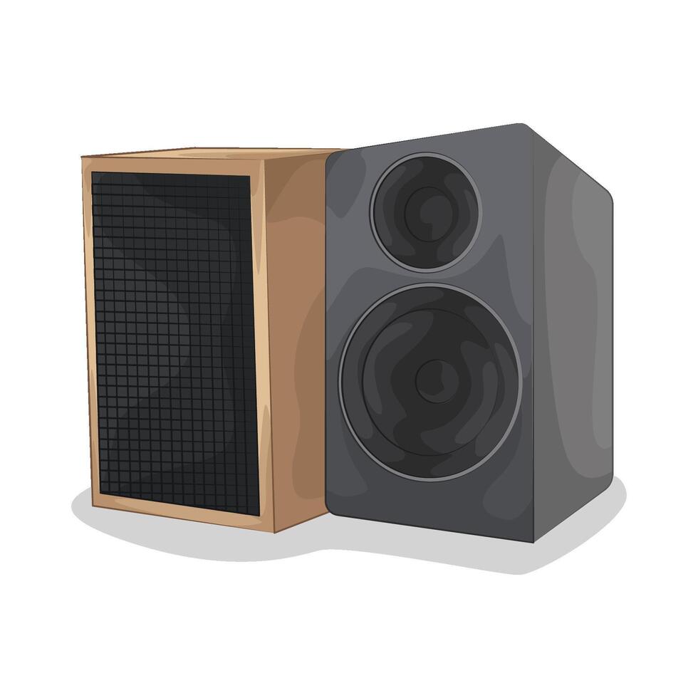 Illustration of audio speaker vector