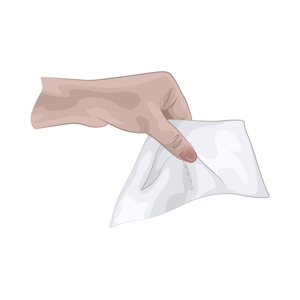 Illustration of tissue vector
