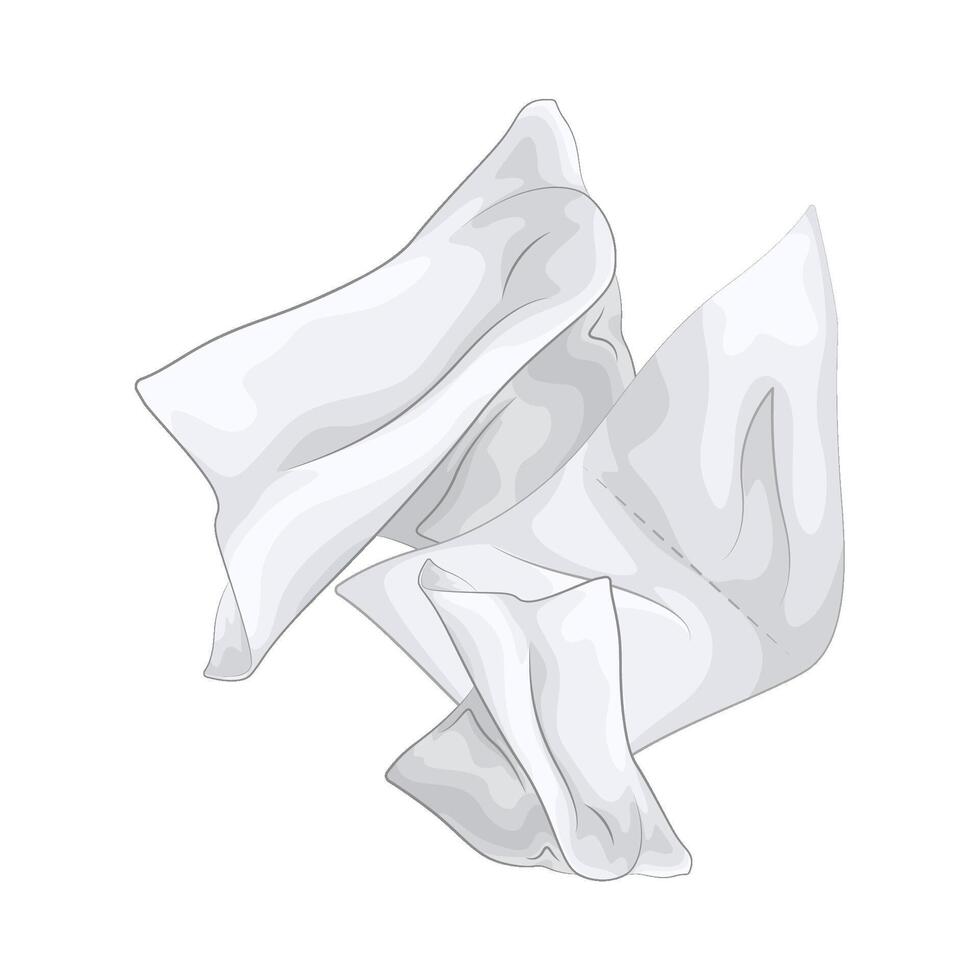 Illustration of tissue vector