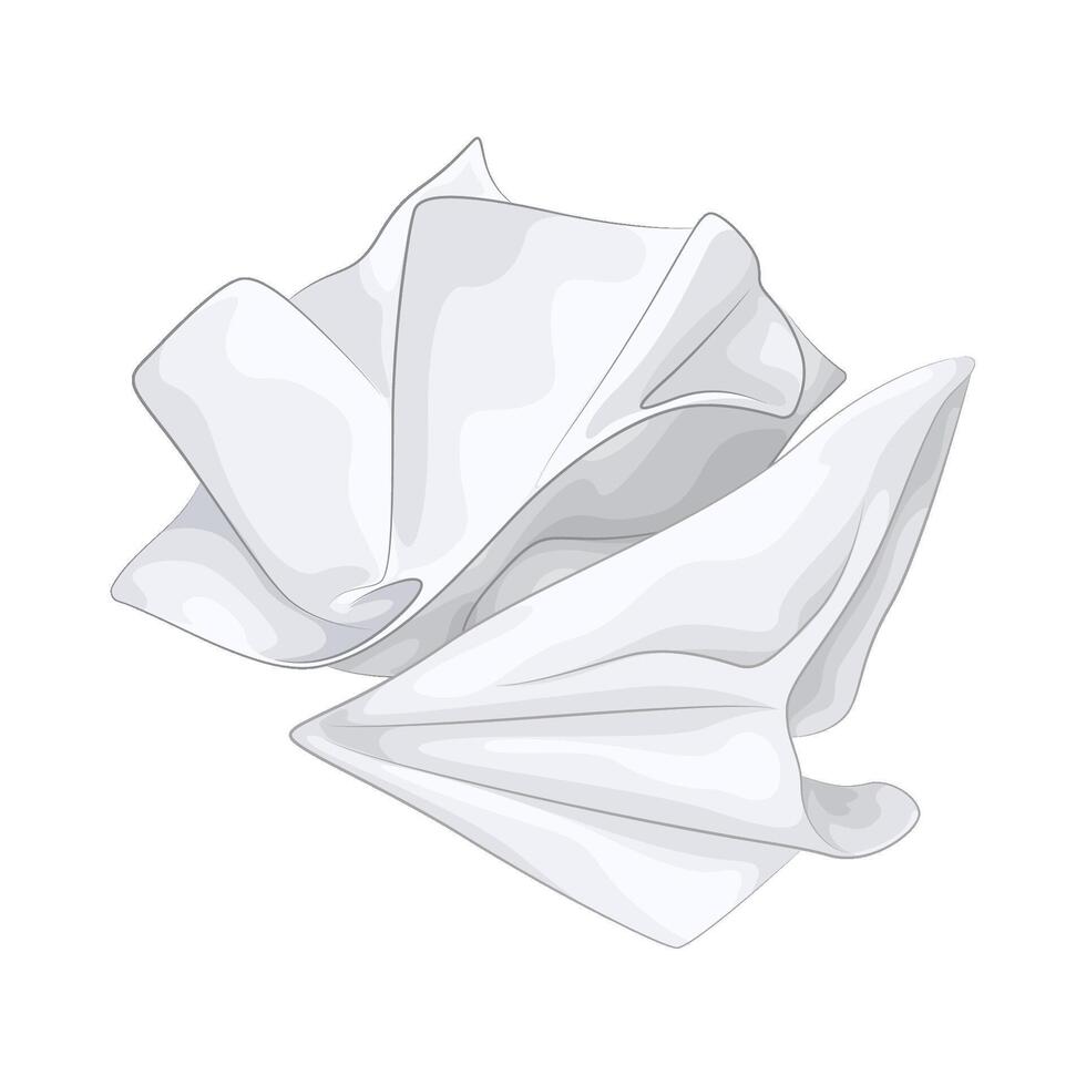 Illustration of tissue vector