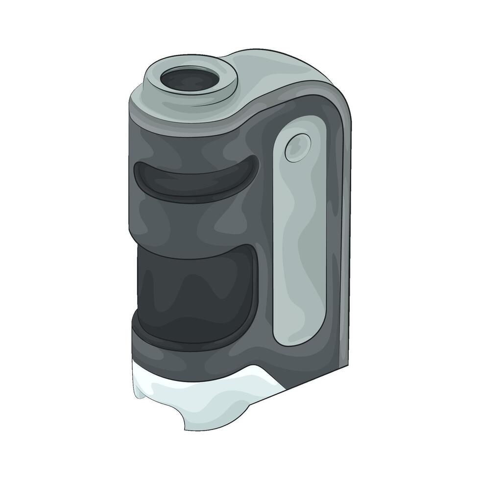 Illustration of microscope vector
