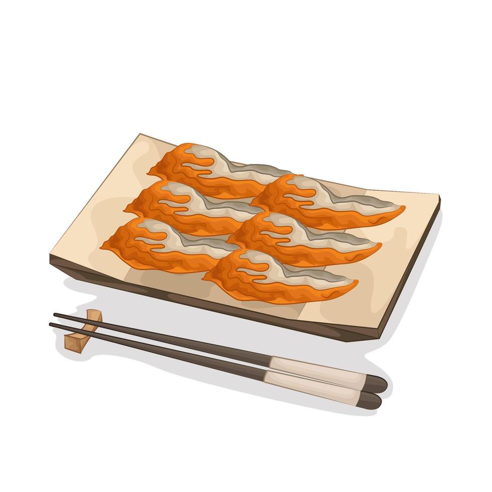 Illustration of sushi vector