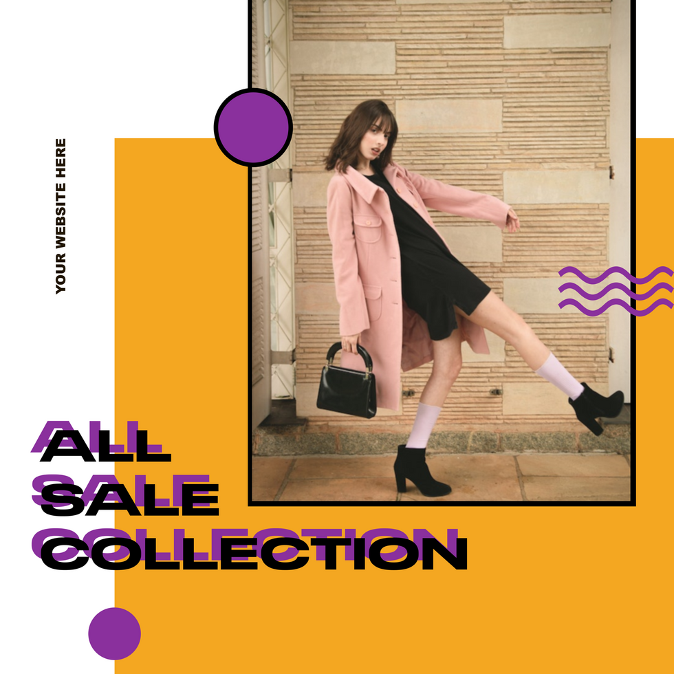 Fashion Sale Social Media Template Design psd