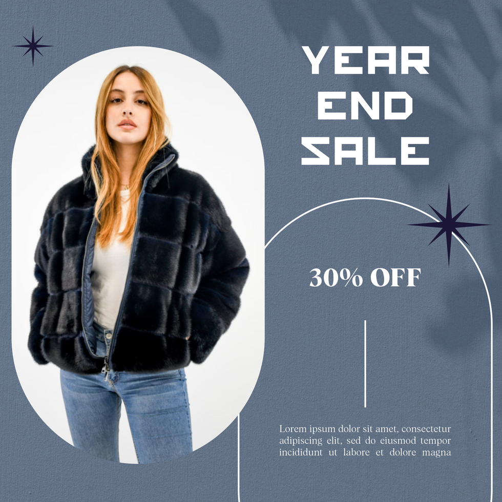 Year End Sale Fashion Product Social Media Post Template psd