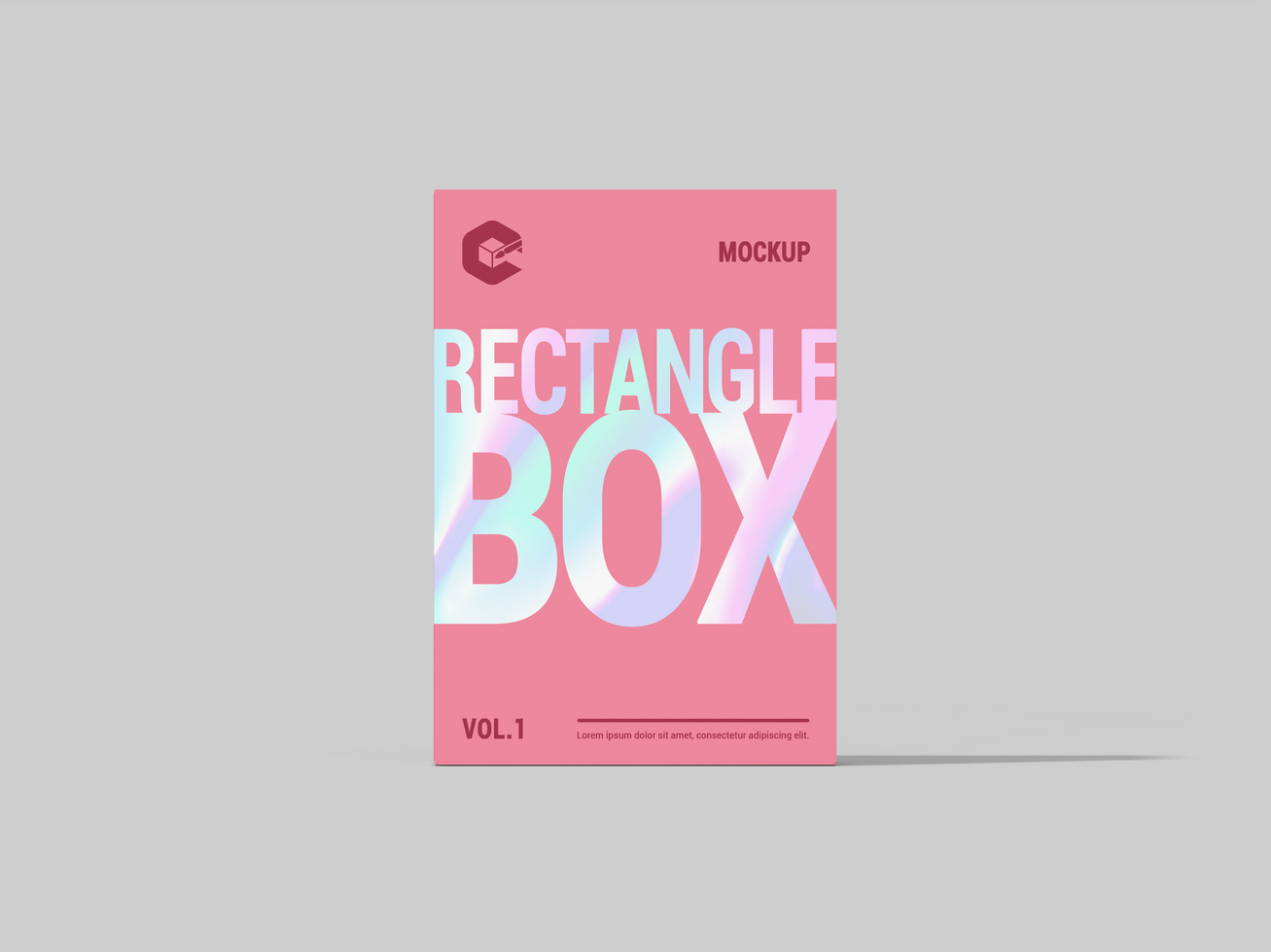 Blank Rectangle Box Mockup - Small Medium Big size cardboard box packaging Mockup psd