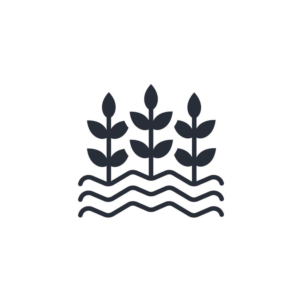 agriculture icon. .Editable stroke.linear style sign for use web design,logo.Symbol illustration. vector
