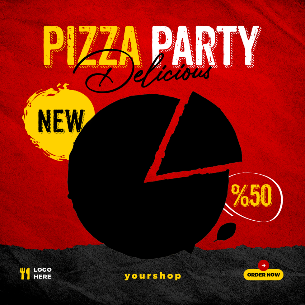 Fast Food Menu Flyer Template psd