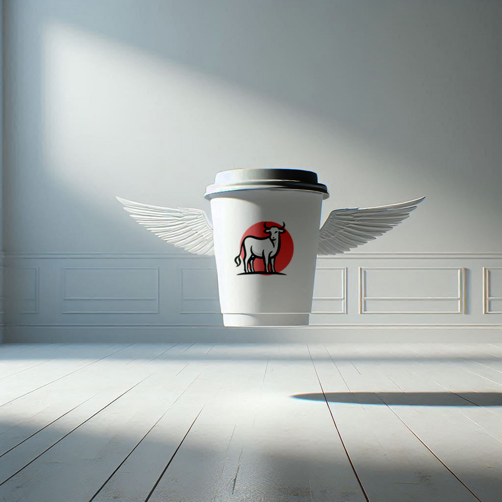 High Quality Paper Coffee Cup Mockup psd