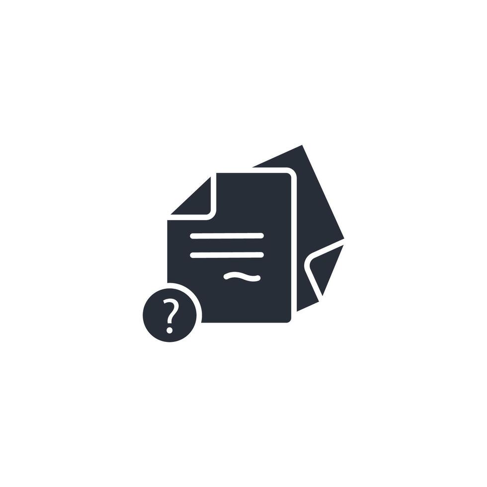 questionnaire icon. .Editable stroke.linear style sign for use web design,logo.Symbol illustration. vector
