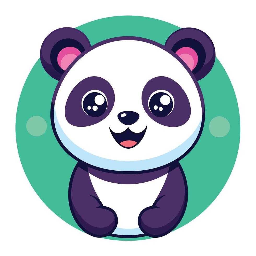 Colorize Cute Punda Adorable and Fun Coloring Pages Featuring Playful Pandas for All Ages vector