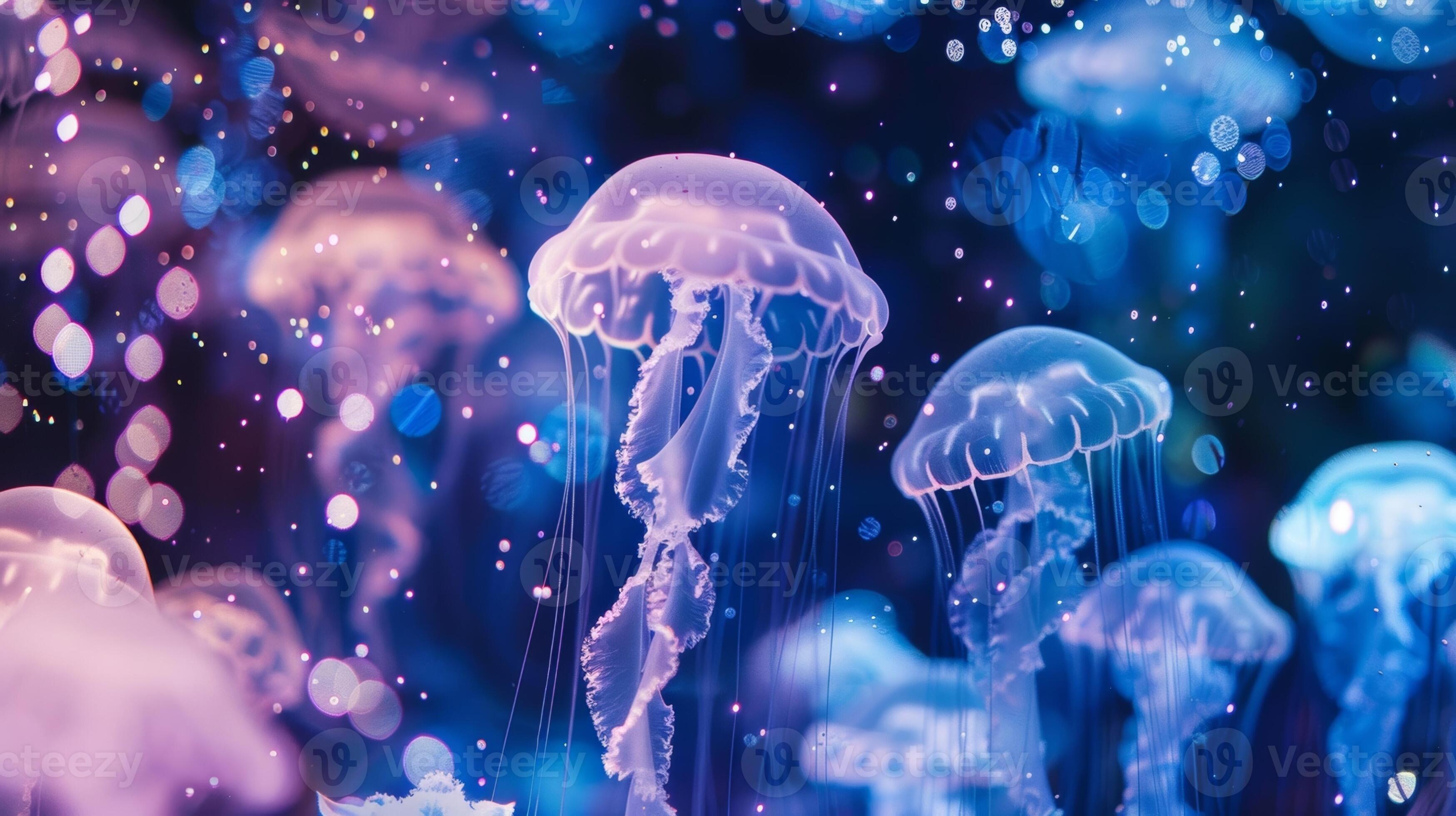 Transform your walls into an ethereal underwater garden with this