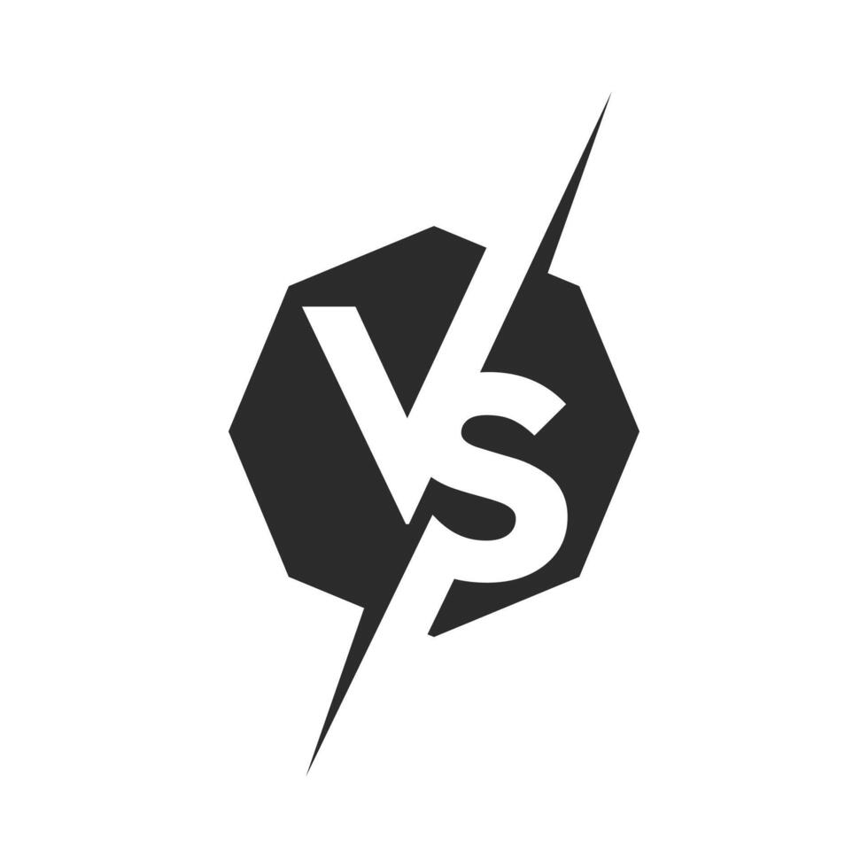 simple vs logo design , flat versus icon vector