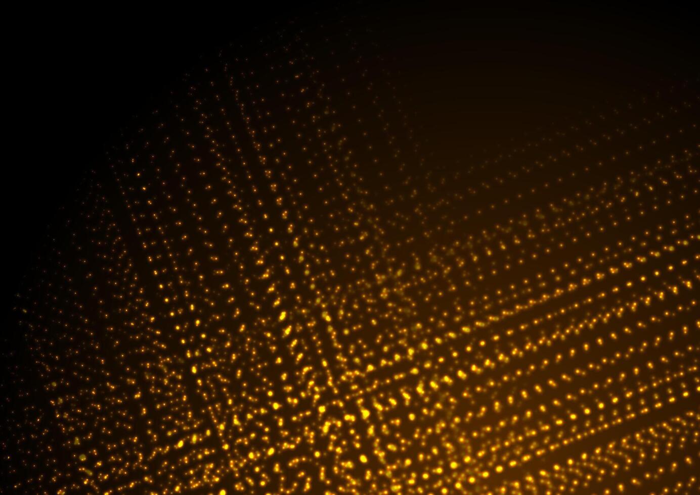 Neon glowing futuristic dotted lines abstract background vector
