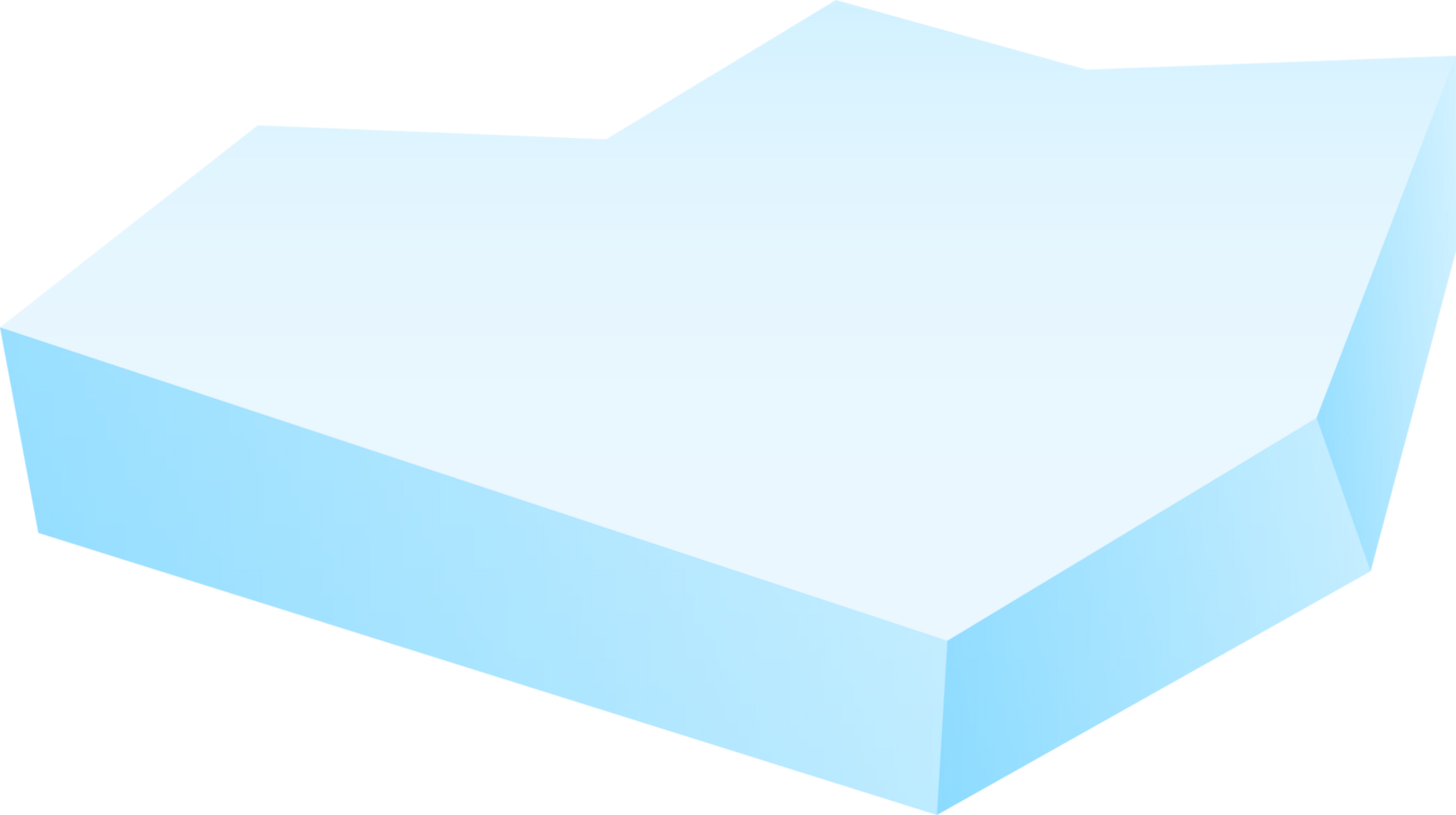 north pole glacier png