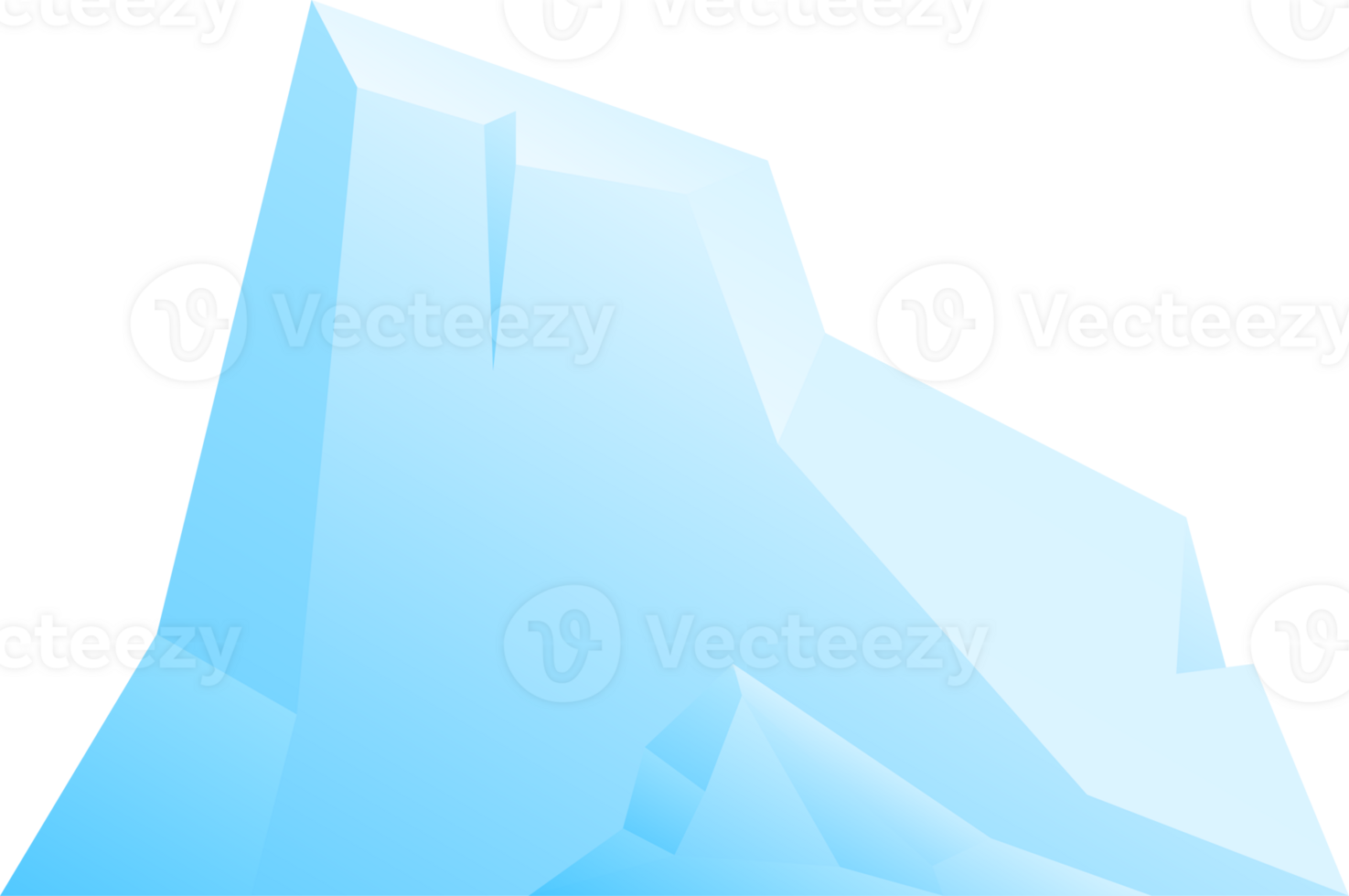 arctic iceberg illustration design png