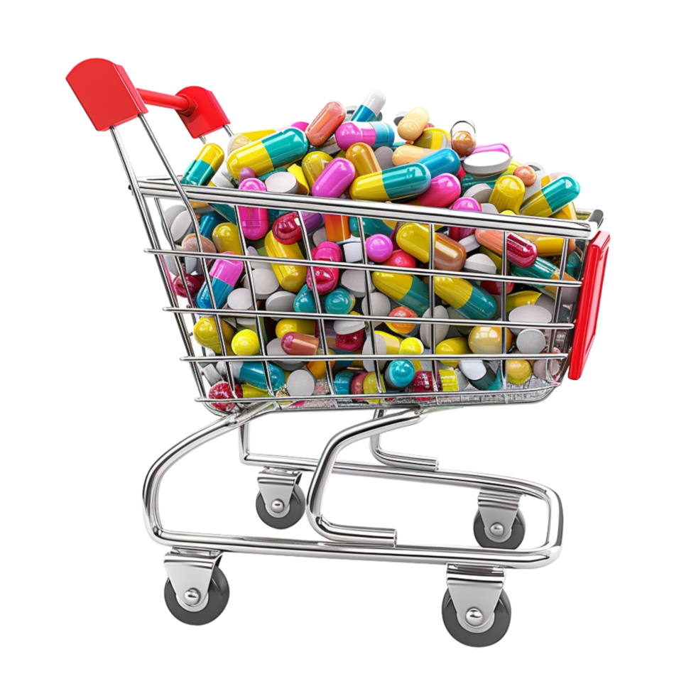 Generated Ai Shopping cart png