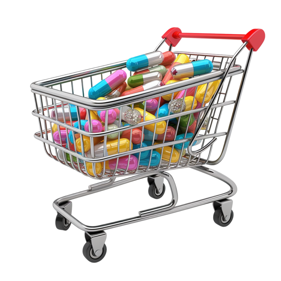 Generated Ai Shopping cart png