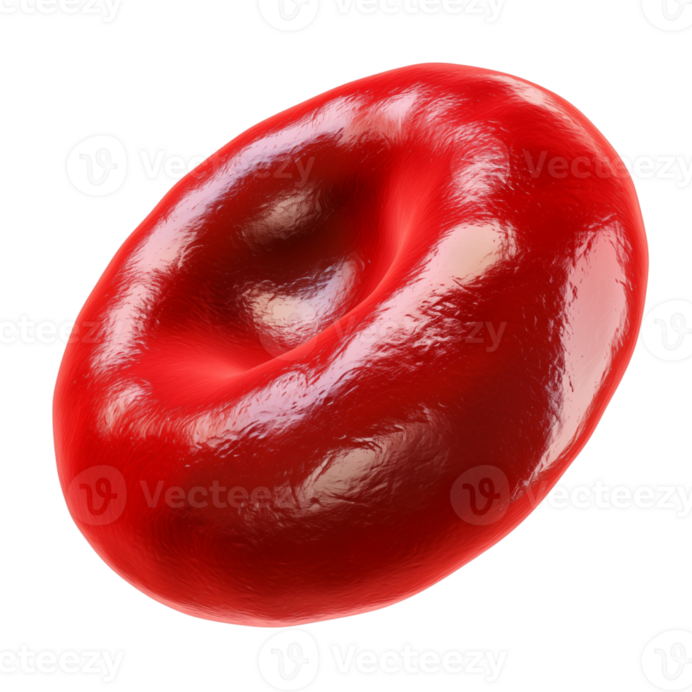 photo of a blood Cell Isolated background png