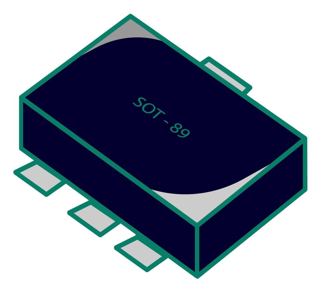 IC Integrated Circuit Board Ai Semiconductor Industries Technology Editable Isometric illustration vector