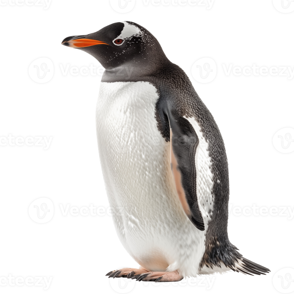penguin on isolated background png