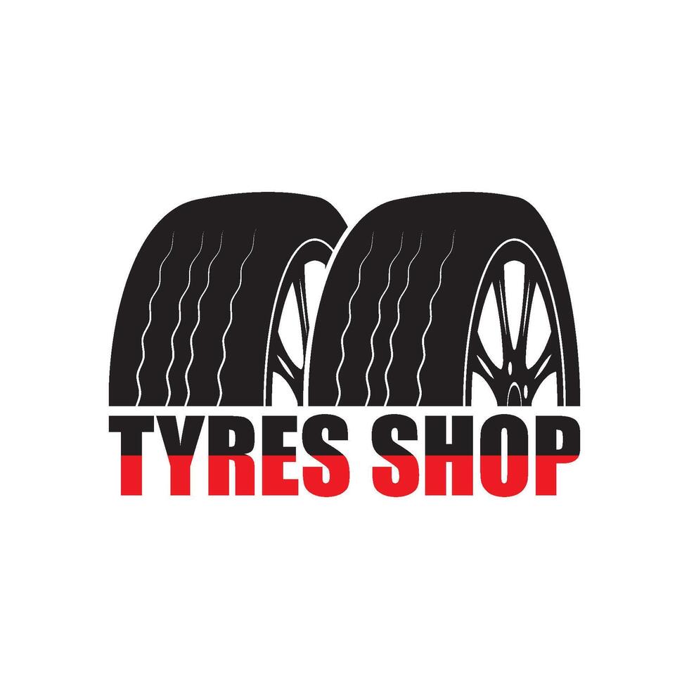 car tire logo vector