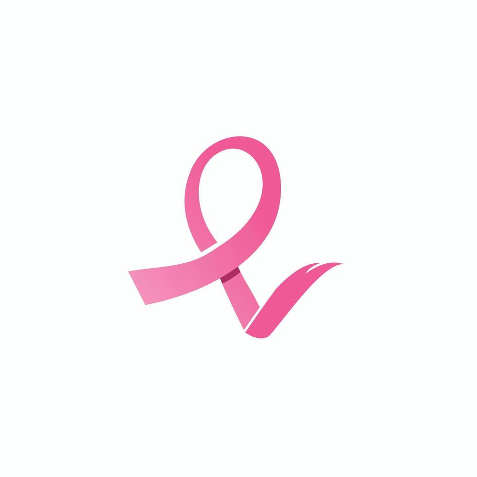 breast cancer logo design icon element idea vector