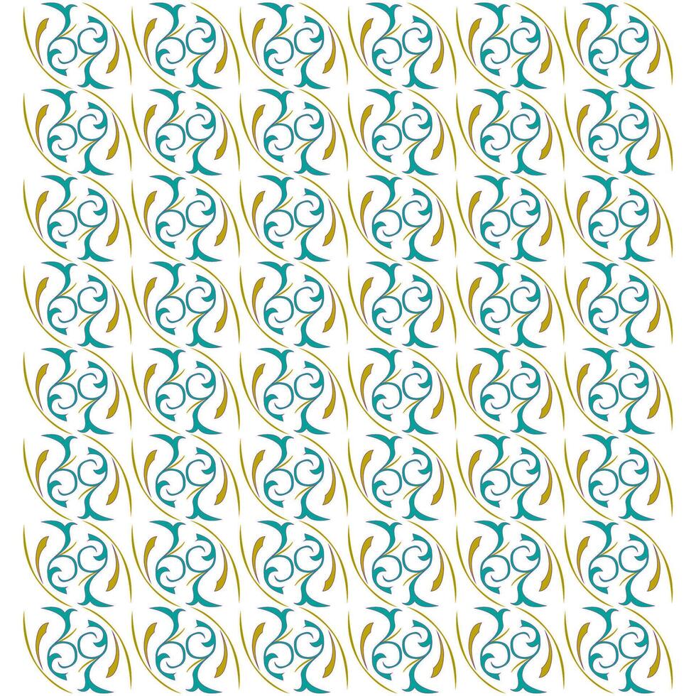abstract background with colorful floral ornament vector