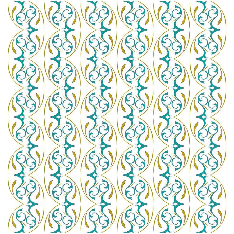 abstract background with colorful floral ornament vector