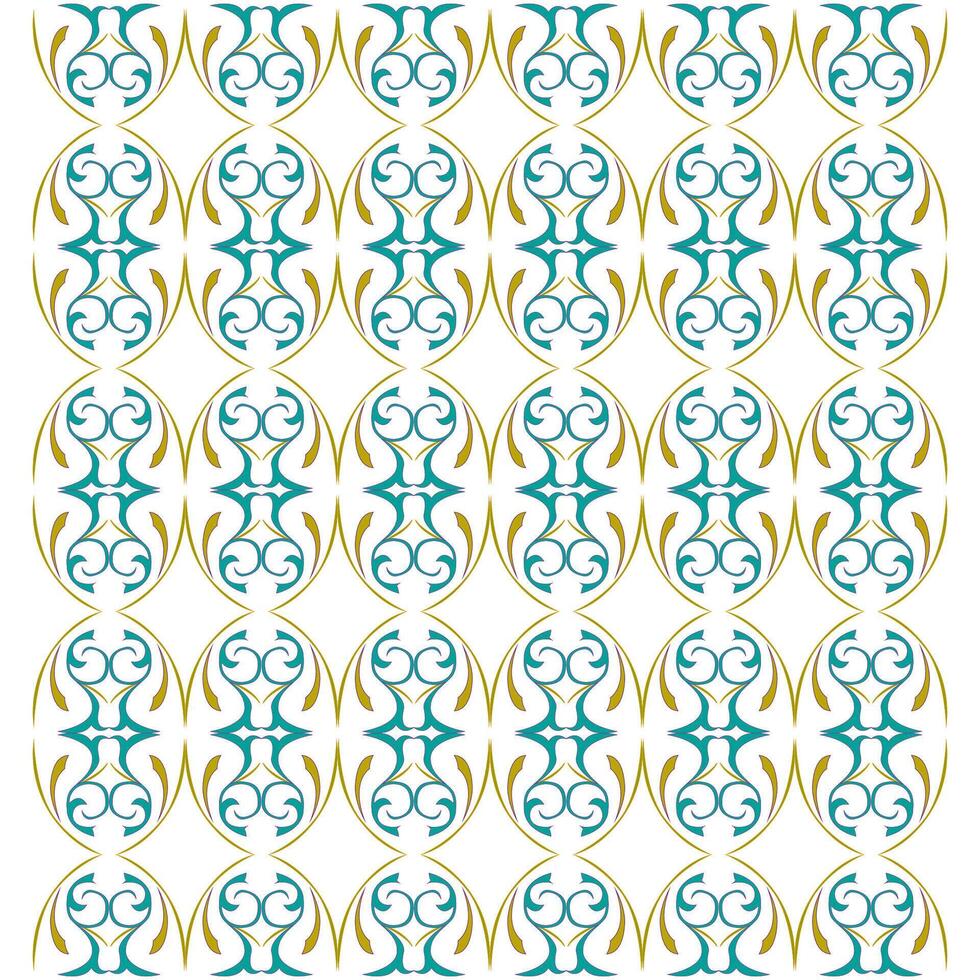 abstract background with colorful floral ornament vector