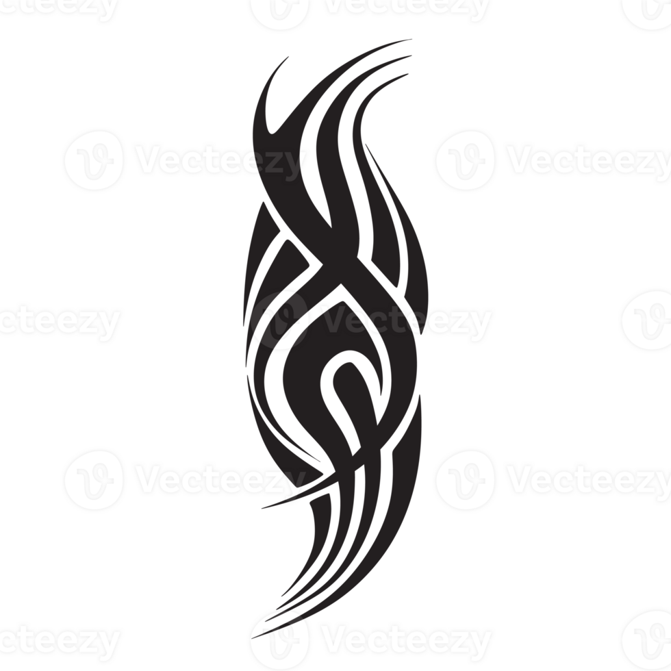 Tribal tattoo design for body png