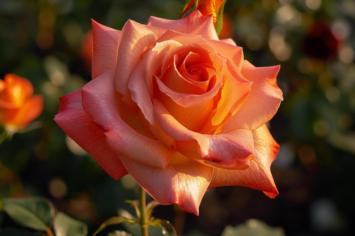 of Rose with Yellow Center photo