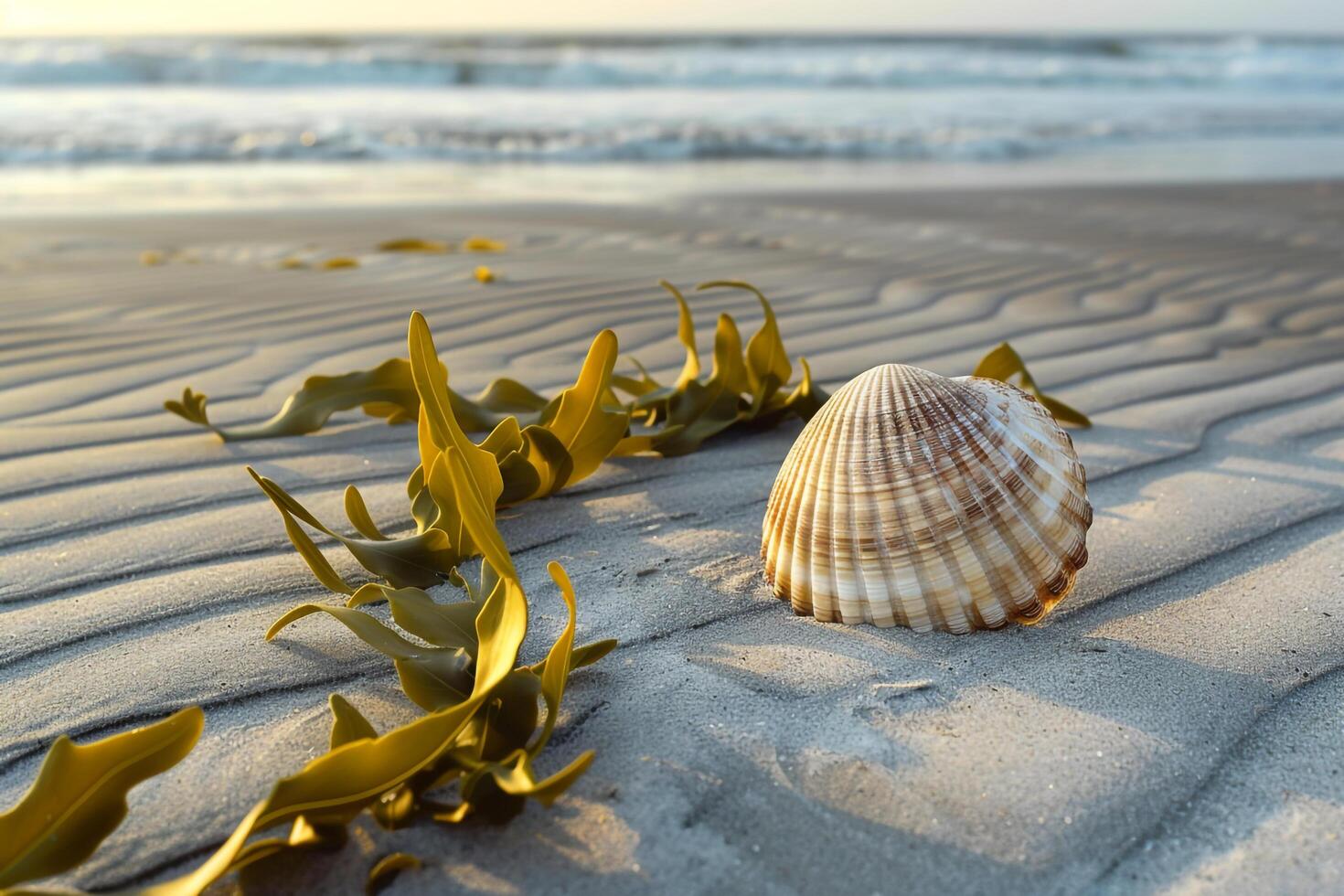 Shell on Beach photo