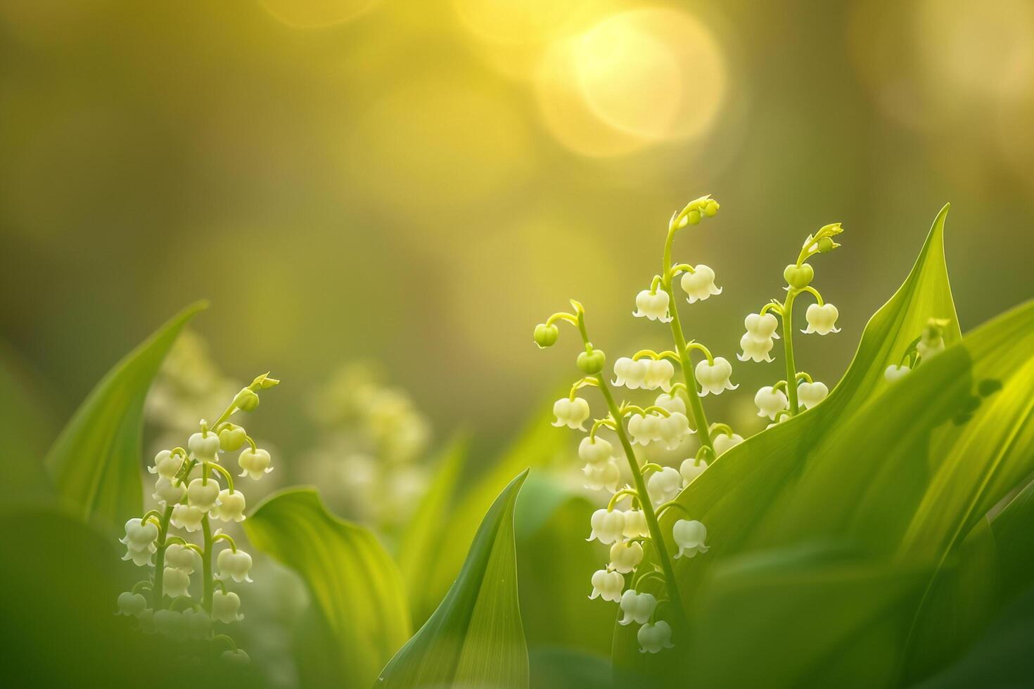 Lily of the Valley in Spring Nature photo