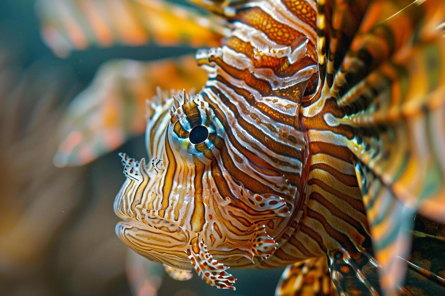 of Lionfish Background photo